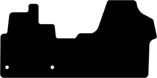 Kovvar Fußmatten passend für Opel Zafira Life 2019-2025 Passend zur Ausführung: Life | Vorne | Variante 1 | Qualität: Premium