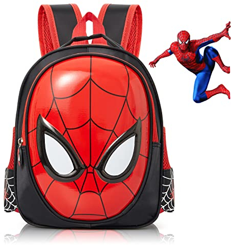 Yumcute Spider Rucksack für Kindergarten - Schultasche für Jungen 3-6 Jahre