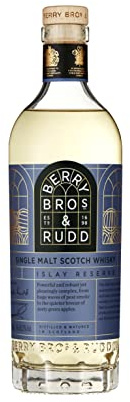 Berry Bros & Rudd Classic Islay Single Malt Scotch Whisky, 70cl, Malt Whiskey with 45.3% ABV, Serve Neat, On the Rocks or with a Dash of Water