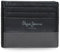Pepe Jeans Dual Porta carte nero 9,5 x 7,5 cm pelle, Nero, Taglia unica, Porta carte