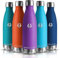 Grsta Gourde - Gourde Isotherme - 500ml - Bouteille Isotherme, sans BPA, Gourde INOX Reutilisable, Gourde Enfant & Adulte pour Sport, Gym, école, Bureau