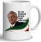 HOSALA Taza de café es un honor Estar con Obrador, taza de café AMLO Presidente Unidos Mexicanos, taza de café AMLO Presidente de México, taza de café AMLO, taza de cerámica brillante mexicana