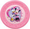Procos - Assiette Minnie Mouse Junior plastique, 4 pièces, réutilisable, vaisselle de fête pour anniversaire ou fête à thème, Mickey
