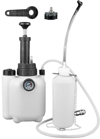 Acunny Kit de purge de frein, kit de purge de liquide de frein | Pompe à liquide de pression de frein sous vide de 3 l | Purgeur de frein pneumatique, lave-vaisselle de frein professionnel