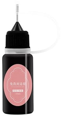 SUMKTO Le Nouveau Non-Lavage Bord D'étanchéité Colle Grande Capacité Colle À Calfeutrer Forte Adhésif Diamant Colle Manucure Nail Professionnel Colle Outil