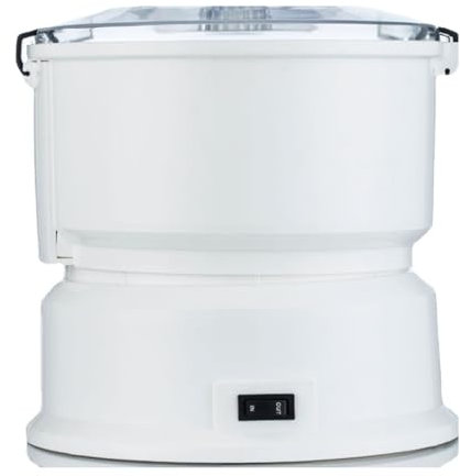 MXBAOHENG 85W P01 Electric Potato Peeler Machine 1KG Potato Rumbler Electric with Container for Peeling Potatoes and Spin Dry Vegetables to Remove Excess Water
