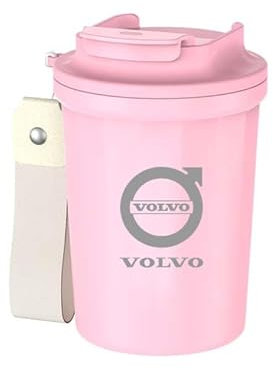 Personalisiert Thermobecher für Volvo XC60 S80L XC90 XC40 V70 Concept Recharge - Edelstahl Thermo Kaffeebecher - Kaffeetassen mit Auslaufsicher Deckel - Kaffee-to-go Becher - Travel Mug - Autobecher