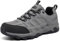 SHULOOK Herren Wanderschuhe Wasserdicht Leichte rutschfest Trekkingschuhe Outdoorschuhe Grau Gr 44.5EU