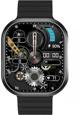 XINDADA Reloj inteligente 4G con tarjeta SIM, reloj inteligente para hombres y mujeres 2025 Android Play Store 2.02 pulgadas LCD Watch X Call TikTok Cámara Video Ultra GPS (negro)