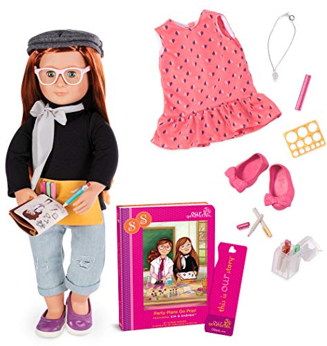 Our Generation Deluxe Puppe – Sabina – 46 cm große Puppe – für Kinder ab 3, 4 Jahren