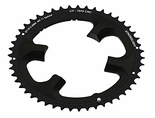 Stronglight Kettenblatt Ultegra 110mm außen 53Z. 11f. schwarz + SCHLAUCHFLICKEN