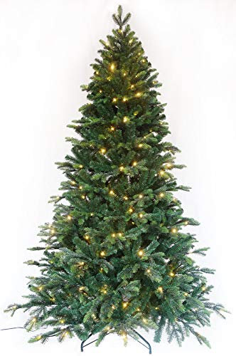 Gartenpirat Künstlicher Weihnachtsbaum BonTree Tanne 180 cm mit Beleuchtung 210 LED warmweiß Christbaum künstlich