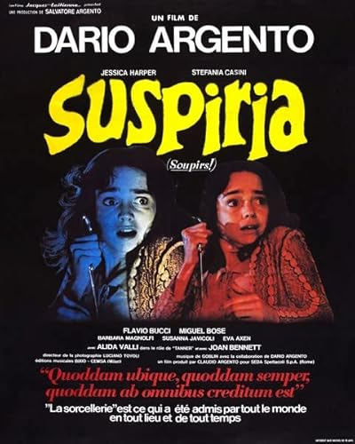 Suspiria Dario Silber Poster 30 x 40 cm