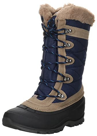 Kamik W Snovalley 4 Blau - Wasserdichter stylischer Damen Winterstiefel, Größe EU 39 - Farbe Navy