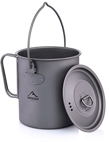 widesea Camping Titan Becher (750ML WIHT HANG)