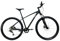 HAWK Trail One 29 Mountainbike L Schwarz I Offroad Fahrrad mit Zoom Federgabel & Aluminiumrahmen I Mountainbike 29 Zoll I Microshift 9 Gang Schaltung
