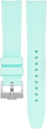 BBZ 20mm armband Kompatibel mit Omega X Swatch Moon Watches,GLOBEMASTER 39MM,AQUA TERRA 150M 40MM,SEAMASTER 300 41mm,DIVER 300M 42mm,MOONWATCH 42MM