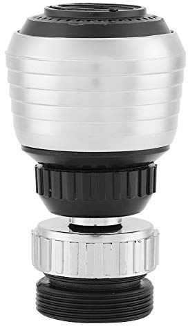 Fofetbfo 360° Drehbarer Wasserhahn-Sprudler, Wasserfilter, Wasserhahn-Sprühaufsatz, Küchenspüle, Wasserhahnkopf, Wassersparender Wasserhahn-Belüfter für Küche und Badezimmer(1 Pack)