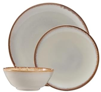 Mason Cash Reactive Cream 12 Piece Dinnerset
