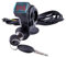 Kunray E Roller Gashebel mit Daumengas 12V bis 96V E Scooter Gashebel mit Display LCD-Batteriespannungsanzeige Universeller Griff Daumengas Ebike für Go Kart Motorcycle