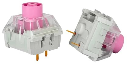 Box Silent Switch Mechanical Keyboard diy RGB SMD Brown switch IP56 Compatible Cherry MX 3pin IDGTTLDF(BOX Silent Pink,30PCS)