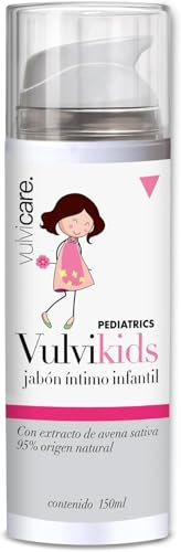 VulviKids – Intimwaschlotion für Kinder – Sanfte Reinigung für die Intimhygiene von Mädchen – Tägliche Pflege – Ohne Parabene und Parfüm