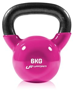 UpForm Vinyl-Hantel Kettlebell (6, Kilogramm)