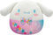 Squishmallows Hello Kitty and Friends Peluche cannelle 20,3 cm Motif étoiles et nœud papillon
