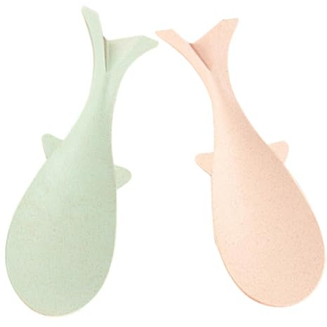 WEKADRIN 2piezas Cucharas De Arroz De Forma De De Paletas De Arroz Antiadherentes Para Servir Casa Utensilios De Cocina Creativos y Divertidos Para Comidas Familiares