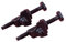 LAERNPU Lote de 2 Tornillos tensores de Cadena for Motosierra Husqvarna 340, 345, 350, 351, 353 y 346XP.
