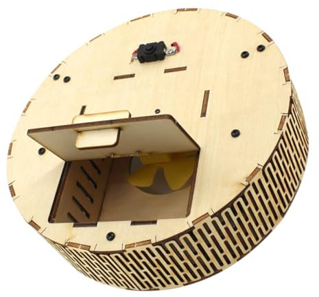 Générique Kit Robot Aspirateur Électrique DIY pour Garçon Fille Kit Scientifique Expérimental pour Apprentissage et Créativité de Science à Assembler pour Garçons et Filles