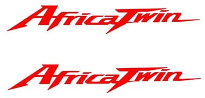 Moto Glow Adesivi Per Africa Twin 1100 CRF1100L CRF1000L Adventure Sports AfricaTwin 750 650 2023 2024-2027 Accessori(ROSSO)