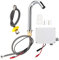Zunate Robinet Automatique, Robinet de Lavage à capteur Infrarouge à Filetage G1/2 , Robinet d'évier de Cuisine en Acier Inoxydable sans Contact, à Piles, pour Bassin de Cuisine(B)