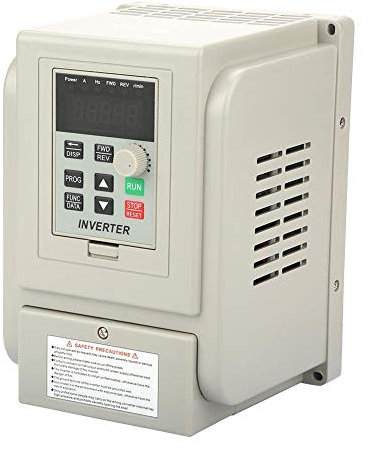 Variateur de Fréquence VFD, Contrôleur de vitesse VFD à variateur, Contrôleur de vitesse VFD à entraînement à fréquence variable monophasé 220VAC pour moteur à courant alternatif triphasé de 2,2 kW