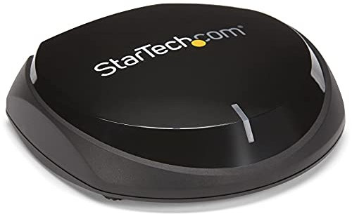 StarTech.com Bluetooth-Audio-Empfänger mit NFC – 3,5 mm Klinke/RCA/SPDIF (Toslink) – BT 5.0 – HiFi Wolfson DAC – Stereo-Receiver für Lautsprecher/PC/TV – kabelloser Aux-Adapter (BT52A)