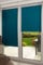 K-home Thermorollo Verdunklungsrollo ohne Bohren Petrol B50 x H150 cm