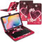 NAUCI Tablet Hülle kompatibel mit Xiaomi Mi Pad 6/6 Pro 11 Tasche Tastatur Keyboard QWERTZ Schutzhülle Cover Standfunktion USB Schutz Case, Farben:Motiv 3