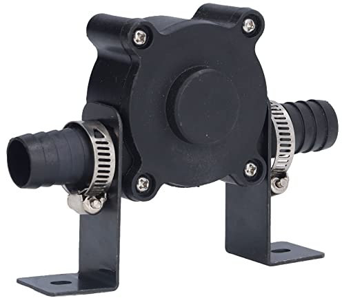 Pompe à Eau pour Perceuse à Main, Pompe à Eau Centrifuge à Courant Continu Mini Pompe de Forage Auto Amorçante Pompe électrique de Circulation pour Citerne de Pluie Piscine Jardin