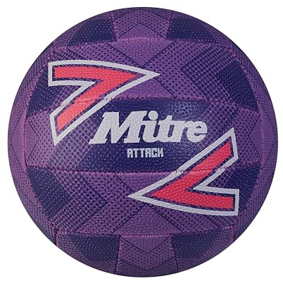 Mitre Attack Netball | Beliebter Style | Interaktives Design | Weiche Haptik Netball