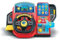 VTech - Super Console Turbo Pilote, Simulateur de Conduite avec Écran Couleur et Tableau de Bord, Courses de Voitures, Apprentissages et Jeux, Cadeau Enfant de 3 Ans à 8 Ans - Contenu en Français
