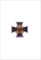 Kreuz pin Abzeichen  Gott mit uns  1870