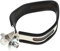 PRETYZOOM Bague Fixe Hexagonale Accessoires Universel Échappement Support De Support De Pince De Cadre De Tube De Direction De Black Acier Inoxydable