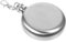 Mikinona mini matraz para hombres frascos para licor matraz de vino petaca de bolsillo para acampar matraz de licor a prueba de fugas llavero mini matraz Acero inoxidable Plata