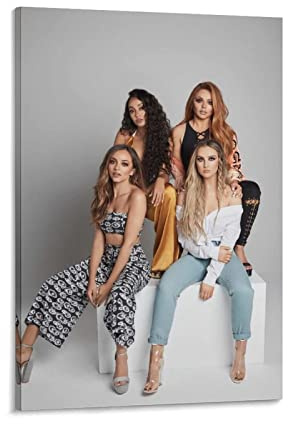 WQBYDS Poster und Drucke 30 * 50cm Senza Cornice Little Mix British Girl Music Group Poster decorativi del soggiorno