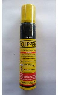 Genuine CLIPPER Universal Lighter Fuel Fluid Refill 300ML Pack of 12