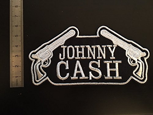 Aufnäher – Motiv: Johnny Cash – heißklebend