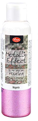 Viva Decor Metallic Effekt Pouring 120ml Acryl Gießtechnik Magenta