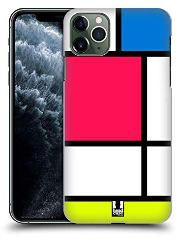 Head Case Designs Neon Hued Tiles Hard Back Case Compatible With Apple iPhone 11 Pro Max