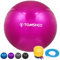 TOMSHOO Exercise Ball, Anti-Burst Gym Ball Yoga Ball With Air Pump Thickened Fitness Ball for Fitness, Pilates, Stability Balance for Physical Fitness, 45cm 55cm 65cm 75cm