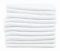 FENSILO - Mulltücher - Mullwindeln - 10er Pack 70x80 cm - Stoffwindeln, MADE IN EU, schadstoffgeprüft - Spucktücher für Jungen und Mädchen - Baby Mullwindeln – weiß - kochfest bei 95° C